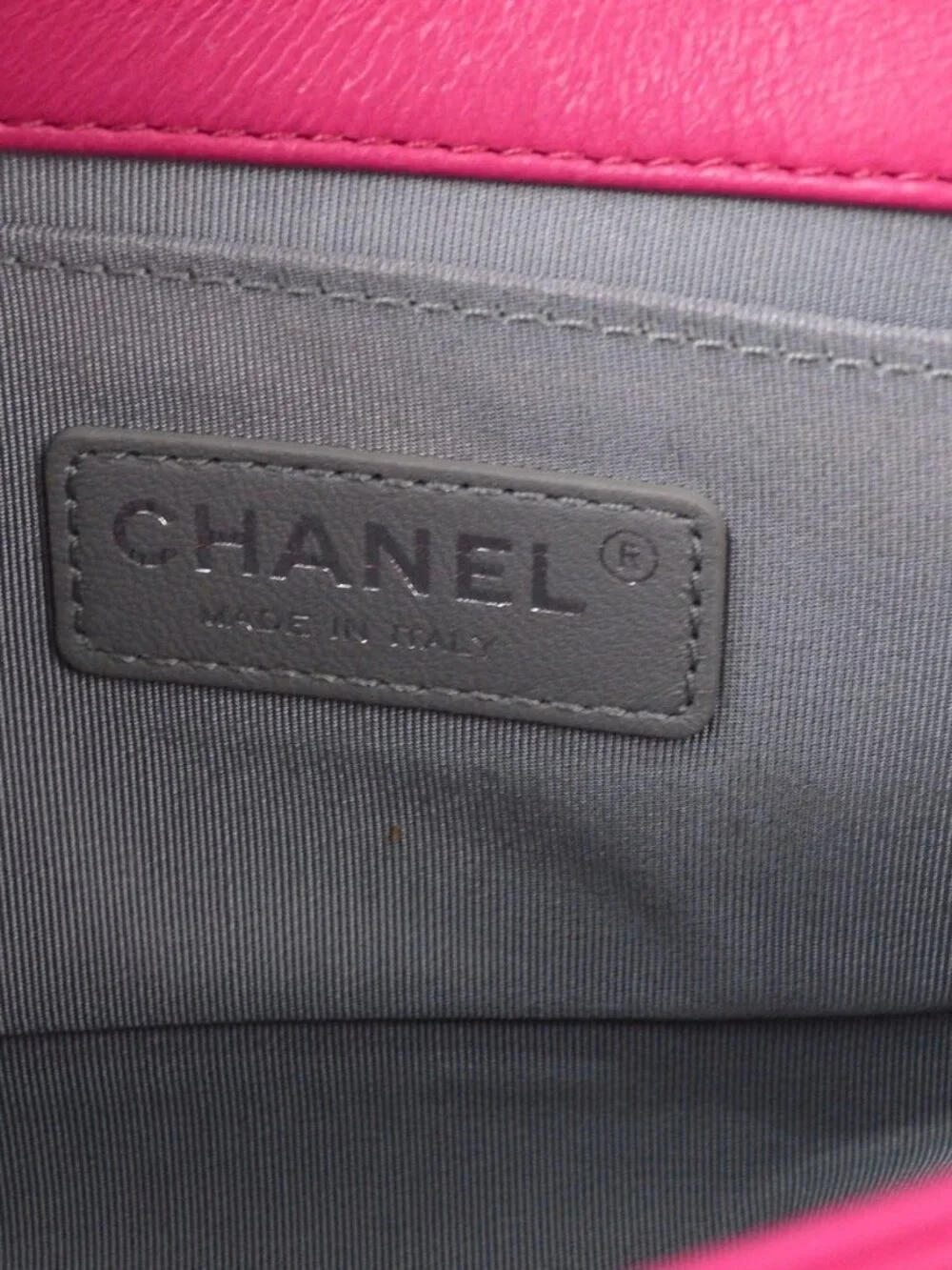 Boy Chanel Pink Velvet Small Chain Shoulder Bag XX03514